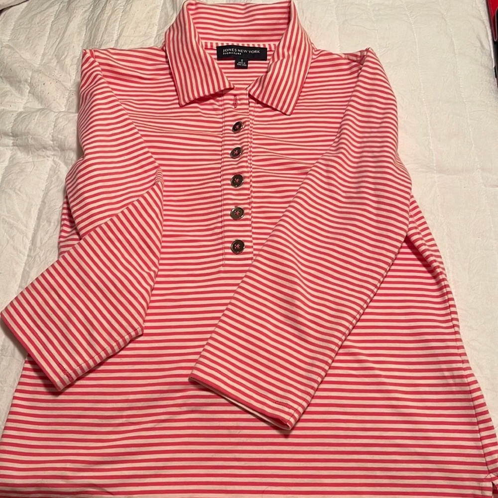 Jones New York 3/4 Sleeve Top